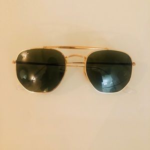 Trendy Hexagonal/Aviator mix Ray Ban Sunglasses